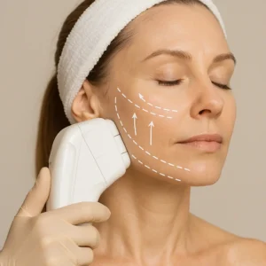 Woman having HI-FU to reduce wrinkles call LA LIPO New Malden Now!