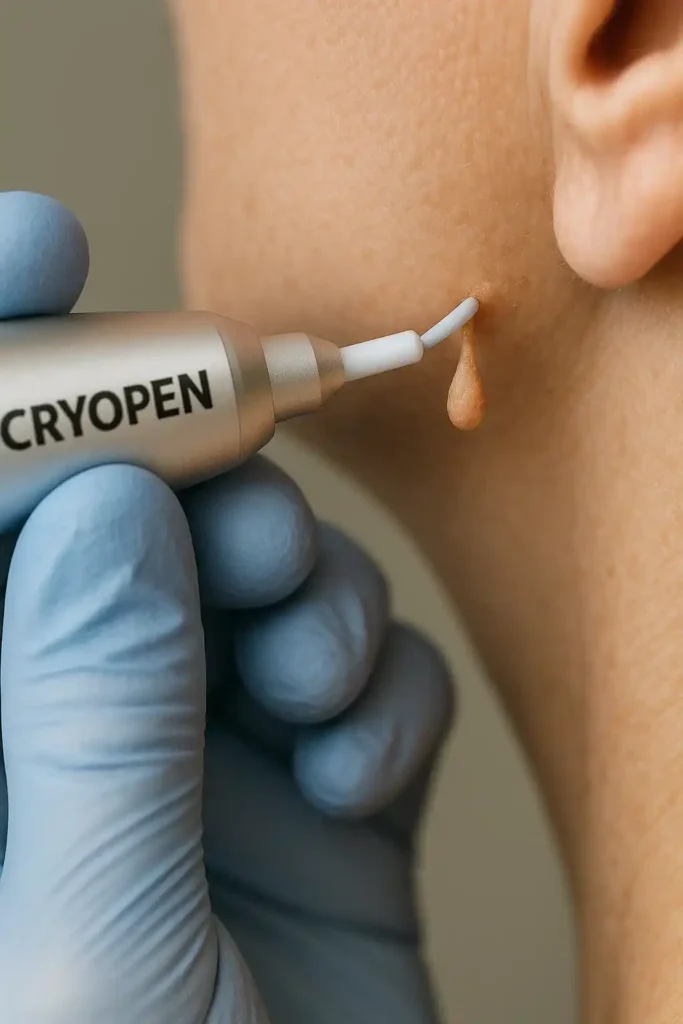 Cryopen for skin tags removal New Malden speak to our team today!