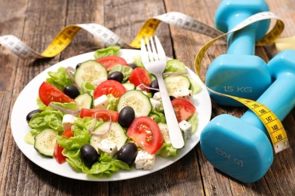 Example of good diet and exercise New Malden